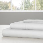Set- 3 Piece Bed Linens-Fitted & Flat s, Plus A Pillowcase-Wrinkle, Stain & Fade Resistant (Twin, White) - Image 6