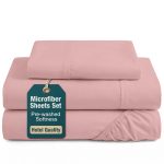 Casa Platino Twin Size Bed Sheets Set - Washed Ultra-Soft Microfiber Twin Bed Sheets - Extra Soft - 3 Piece Set - Bedding Sheets & Pillowcas