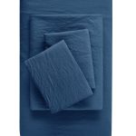 Ultra Soft Microfiber Bed Sheet Set, Twin-XL, Indigo, 3 Piece