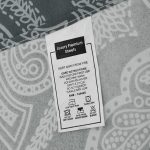 Queen Bed Sheets Set - 6 Piece Brushed Microfiber Bed Sheet - Shrinkage and Fade Resistant - (Queen, Grey) - Image 5