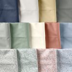 Better Homes & Gardens Cool & Crisp 4-Piece 300 Thread Count Green River Cotton Percale Sheet Set, Queen - Image 3